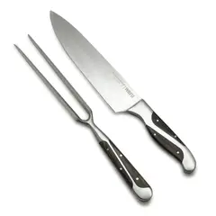 WAYU - Set Parrillero Black Edition Cuchillo Con Pincho Premium