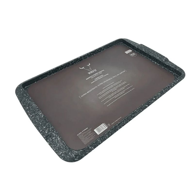 WAYU - Asadera Bandeja Horno Antiadherente Granite Wayu 44x27cm