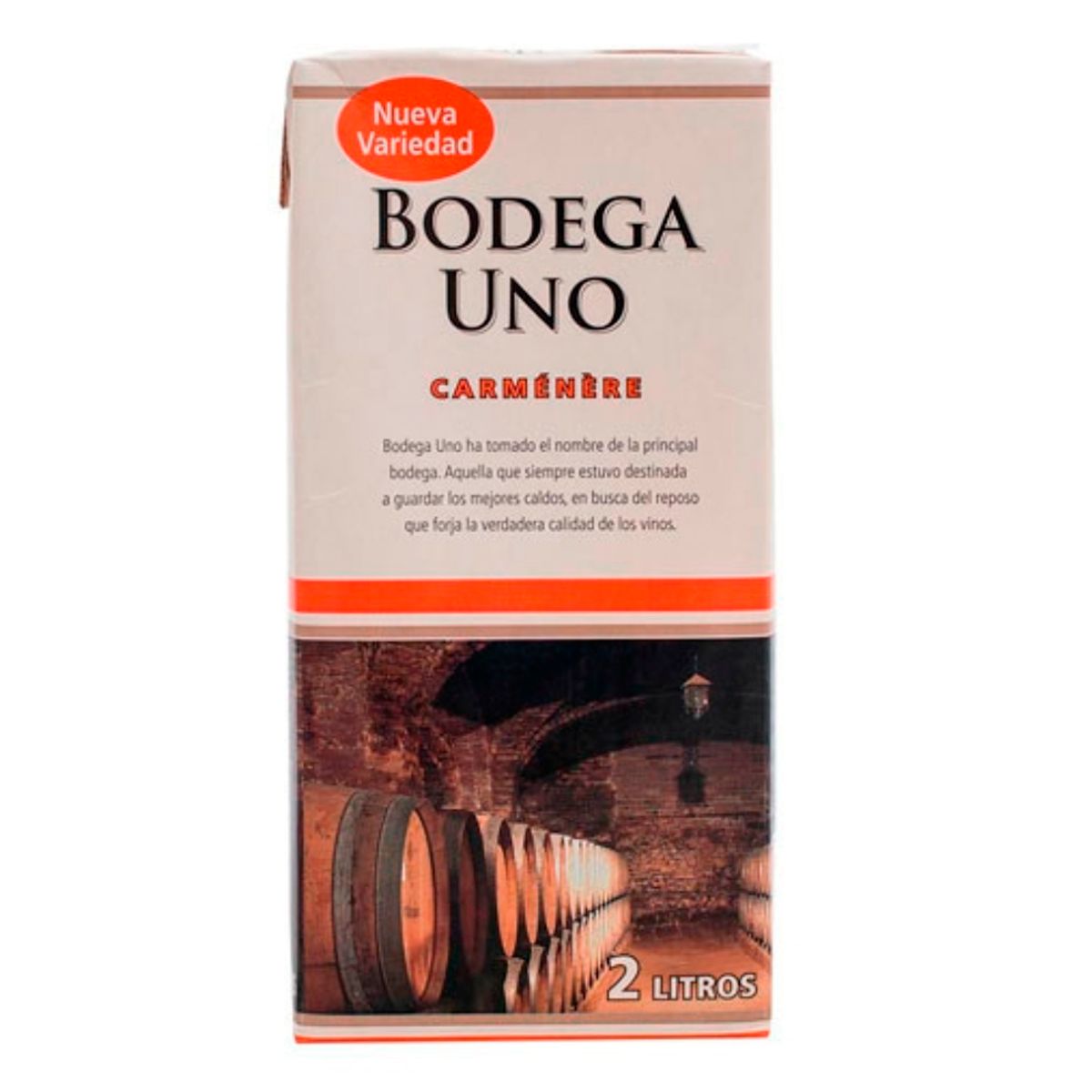 BODEGA UNO - Vino Bodega Uno Tetra Carmenere 2000cc