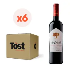ARBOLEDAA - 6x Vino Arboleda Cabernet Sauvignon 13,5° 750cc