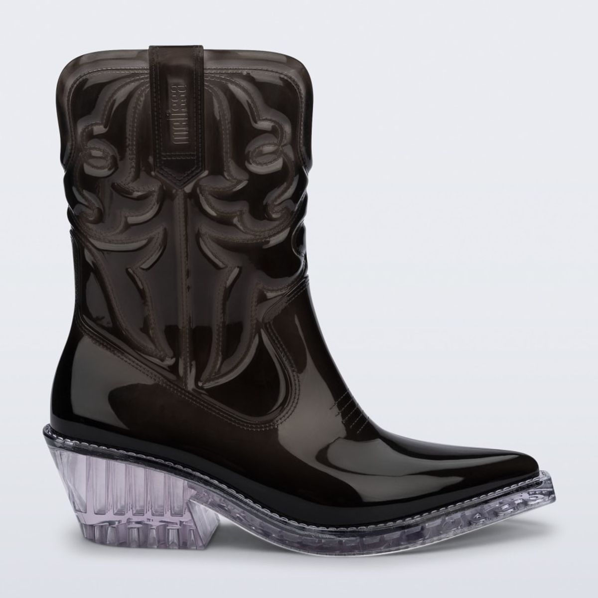 MELISSA - Bota Melissa Texas NegroTransparente Cristal