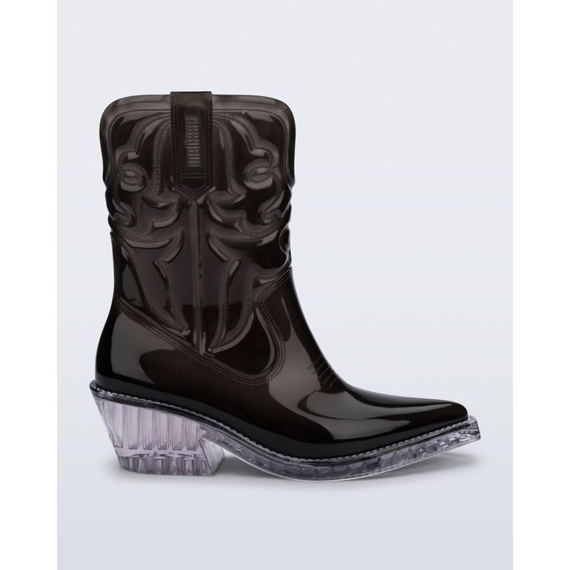 MELISSA - Bota Melissa Texas NegroTransparente Cristal