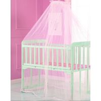 Malla Mosquitera Cerrada Para Cuna - Rosado