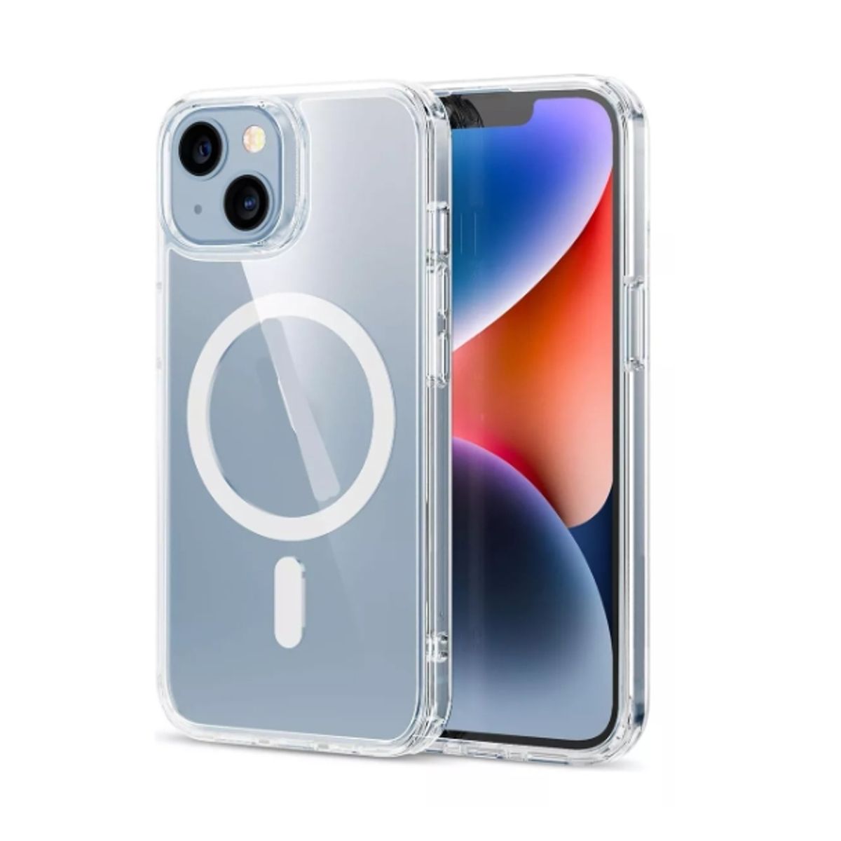 GENERICO - Funda Magnética Para iPhone varios Modelos Transparente