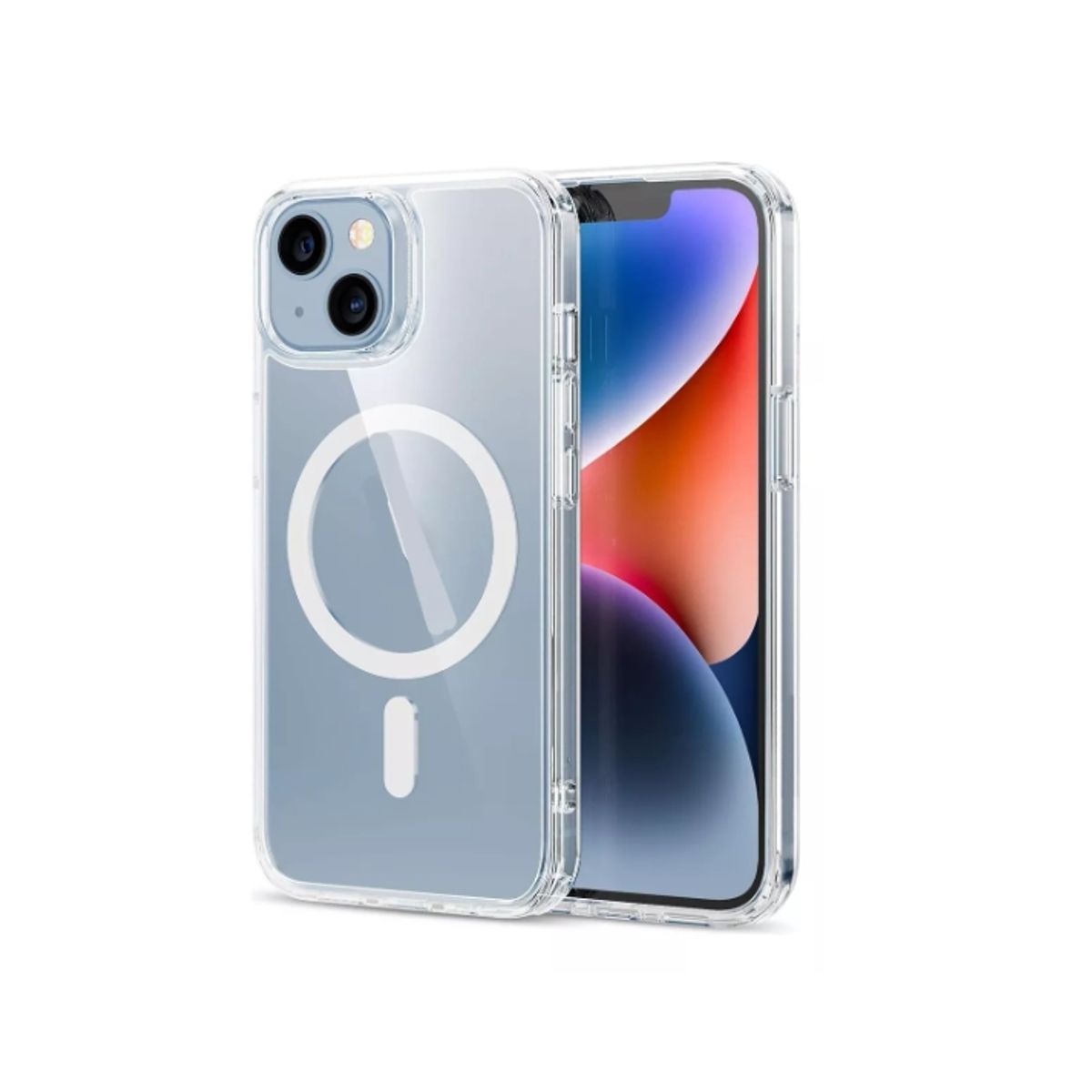 GENERICO - Funda Magnética Para iPhone varios Modelos Transparente