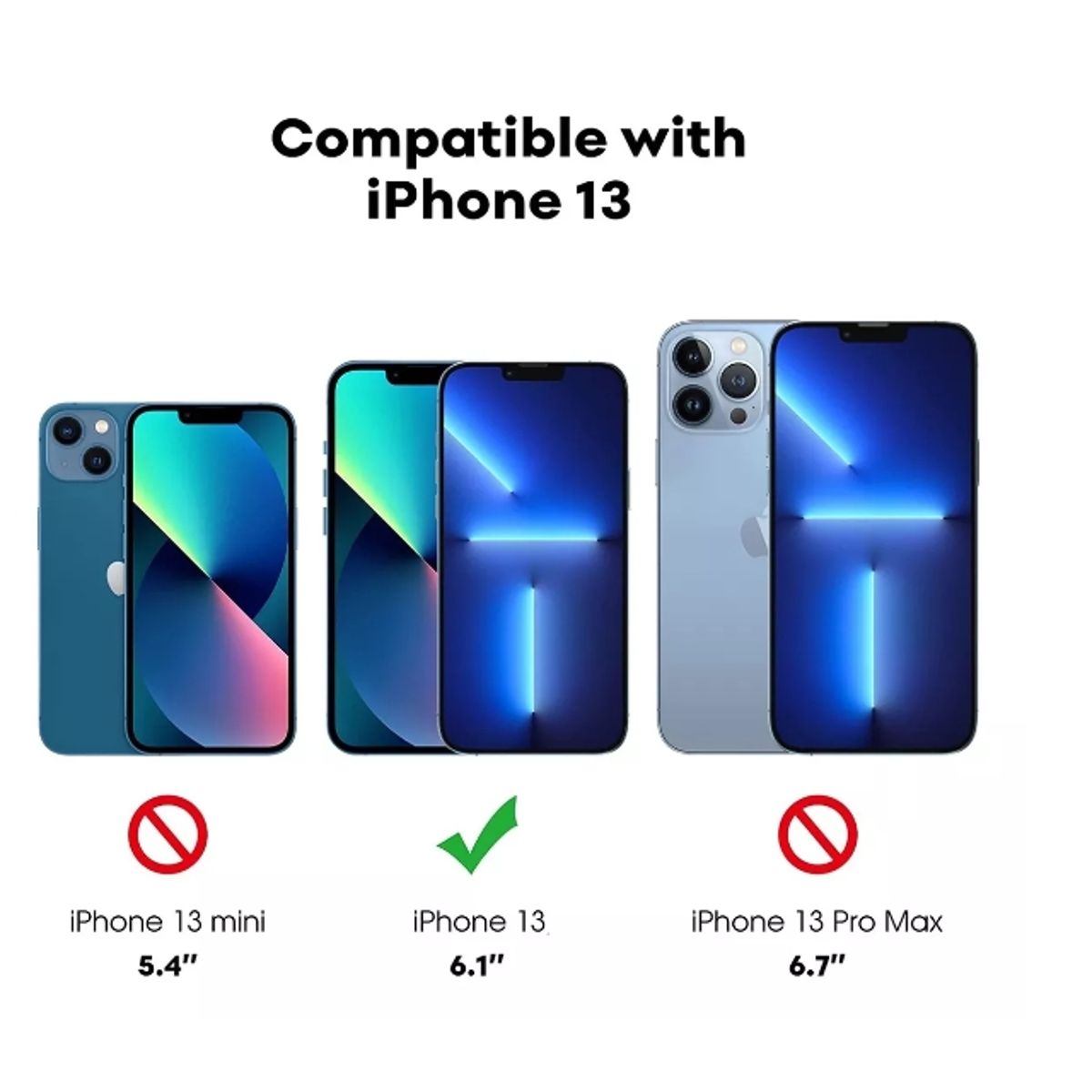 GENERICO - Funda Magnética Para iPhone varios Modelos Transparente