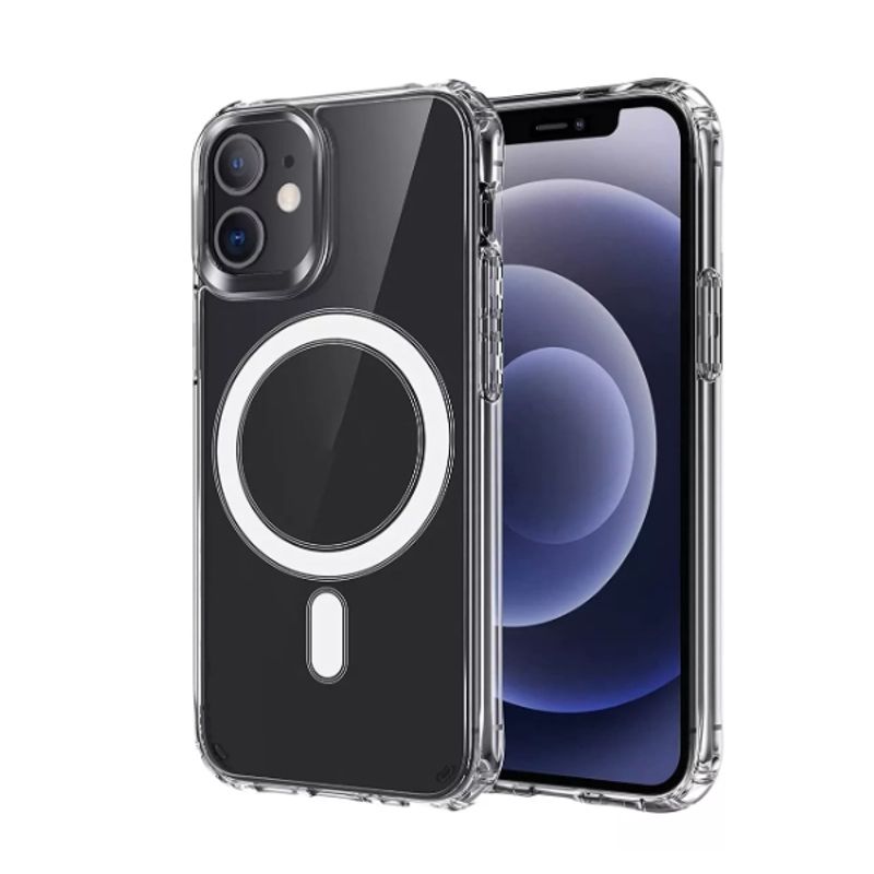 GENERICO - Funda Magnética Para iPhone varios Modelos Transparente