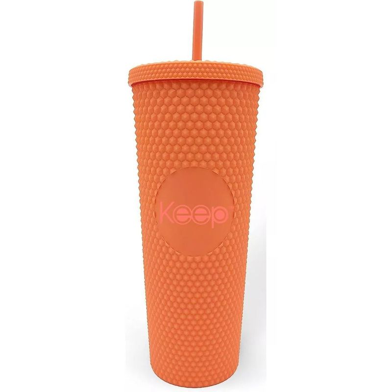 KEEP - Vaso Tumbler Térmico Bombilla 710 ml Keep Naranja