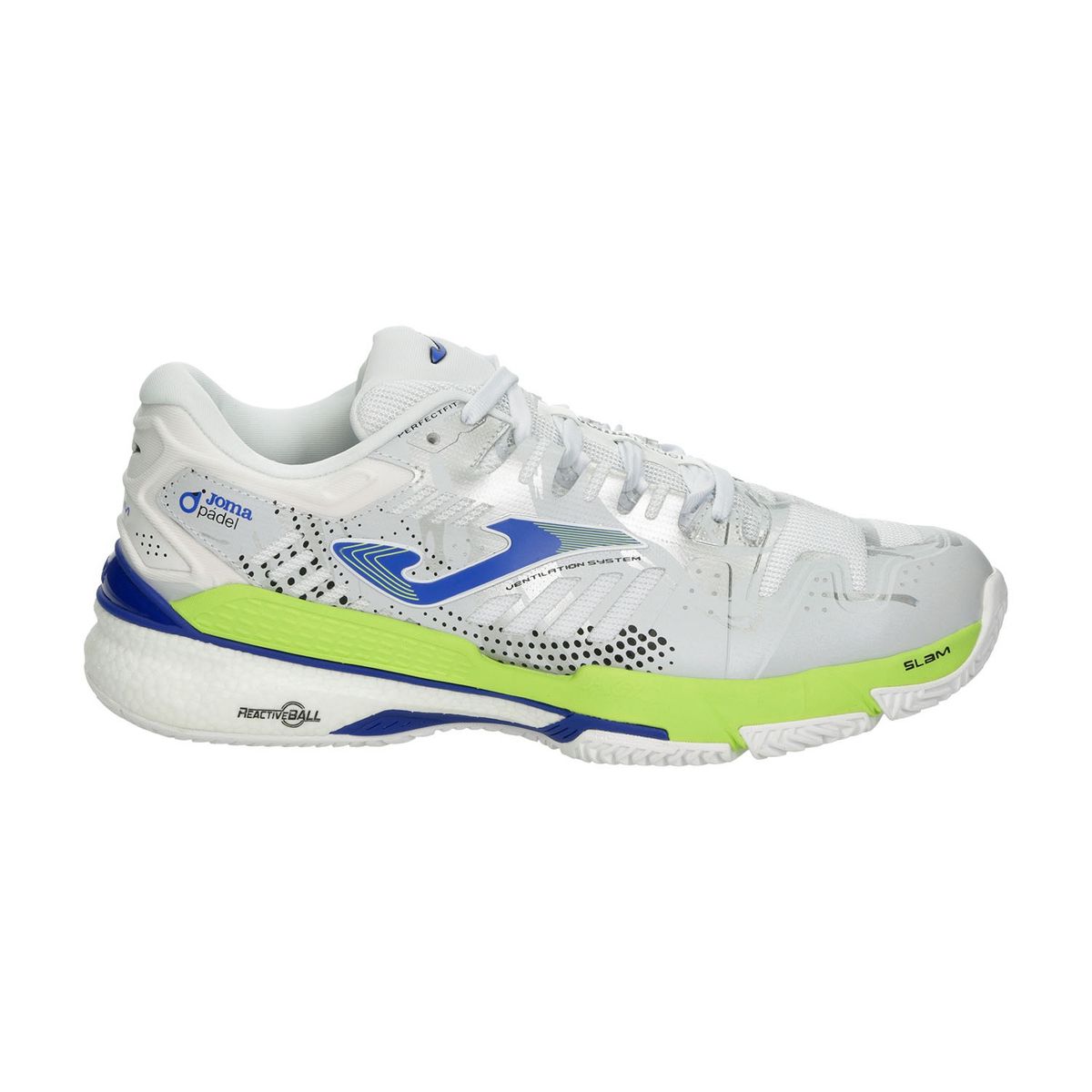 JOMA - Zapatilla Pádel Hombre Slam Blanco Joma