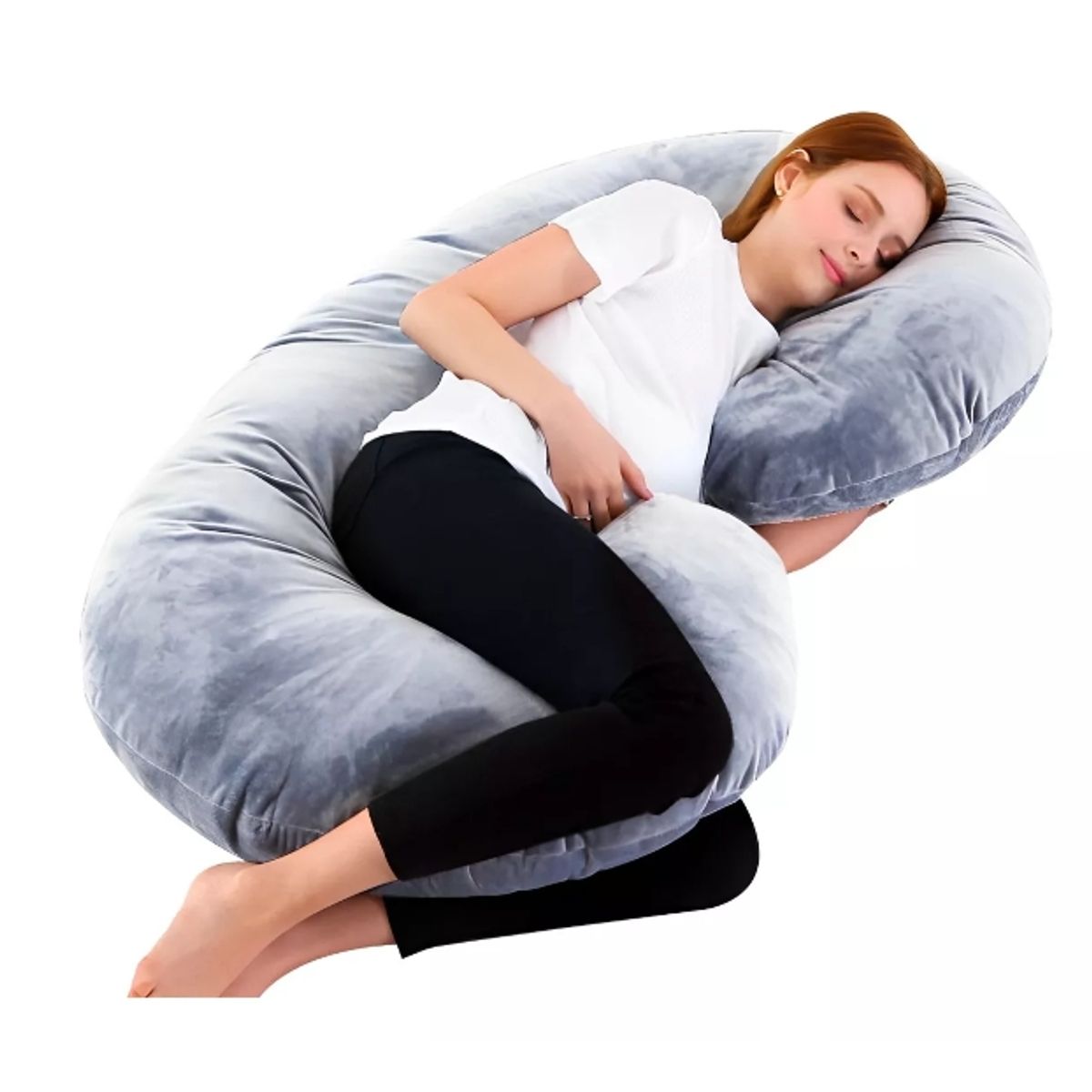 GENERICO - Cojin Almohada Maternal Con Funda Extra Suave