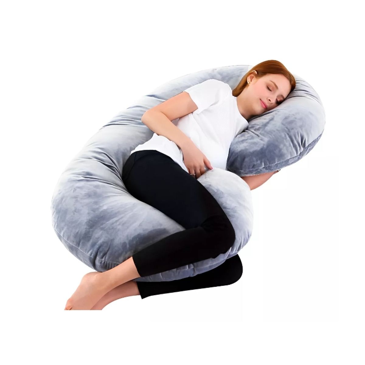 GENERICO - Cojin Almohada Maternal Con Funda Extra Suave