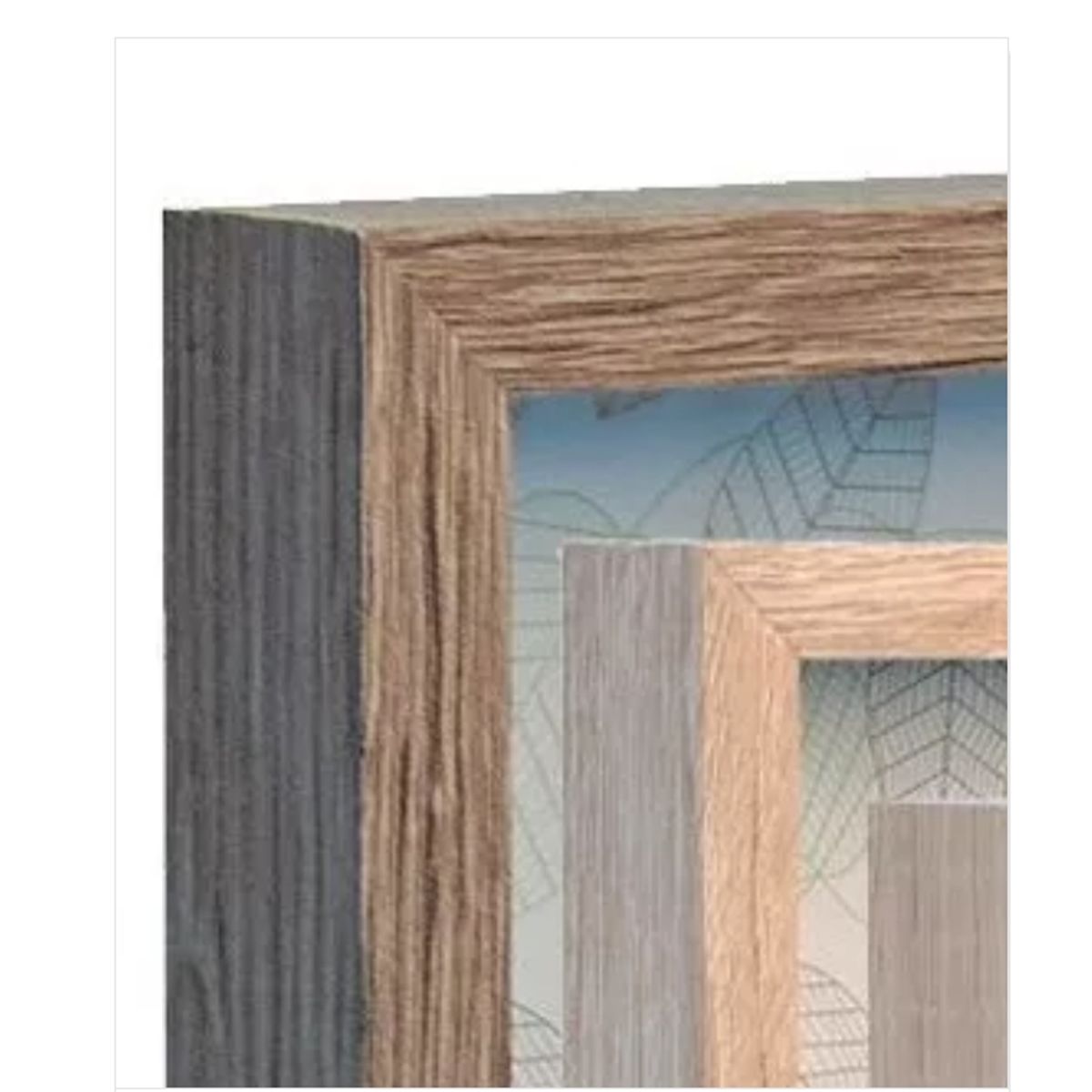 GENERICO - Marco De Madera Con Profundidad Para Fotos 20x25