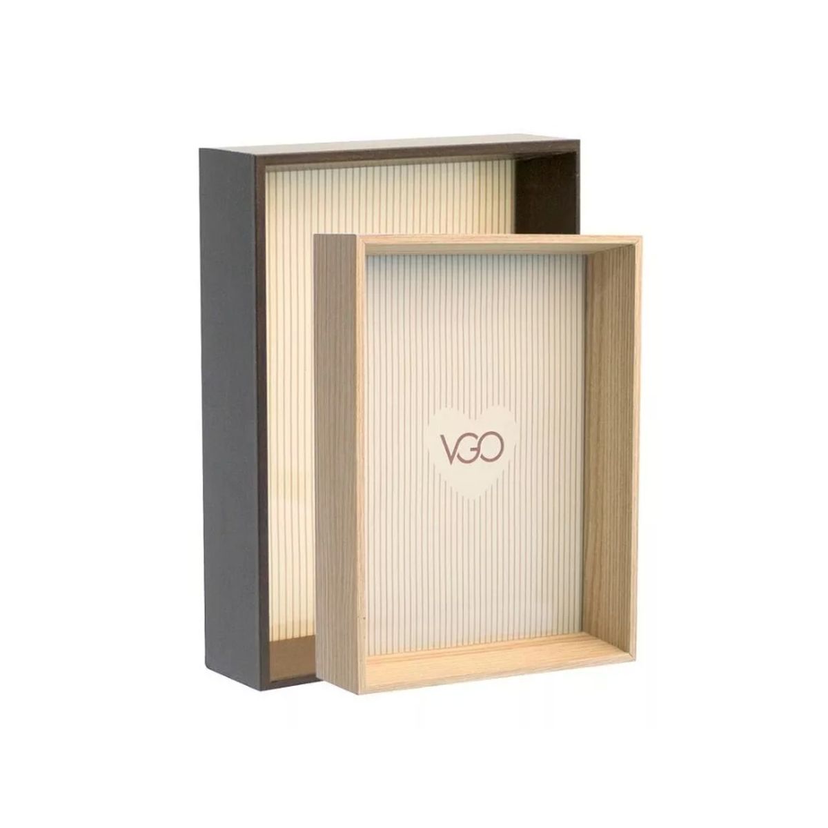 GENERICO - Marco De Madera Con Profundidad Para Fotos 20x25