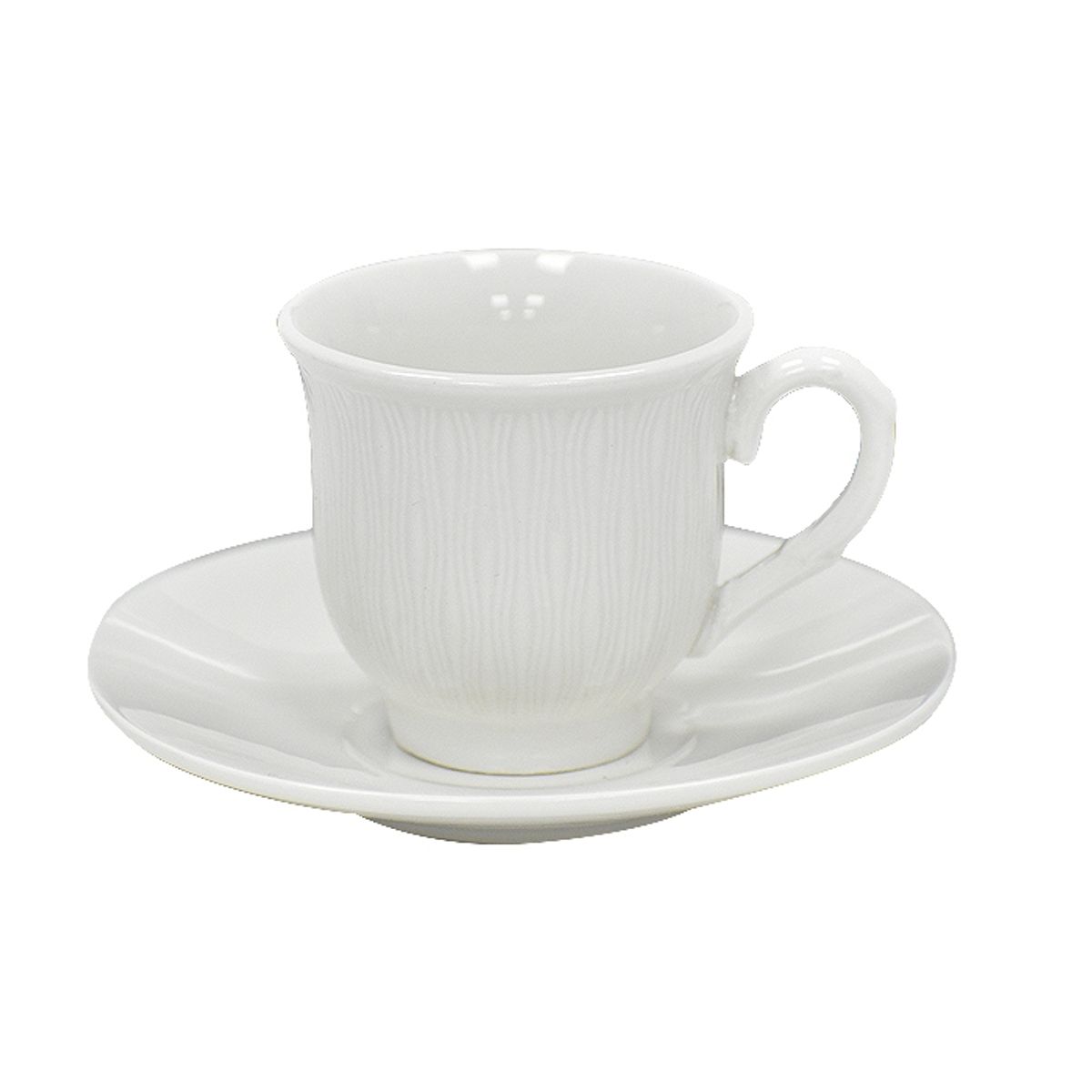 GENERICO - Set 6 Tazas Café Chico White