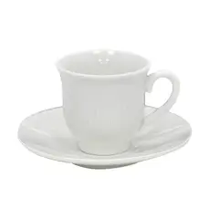 GENERICO - Set 6 Tazas Café Chico White