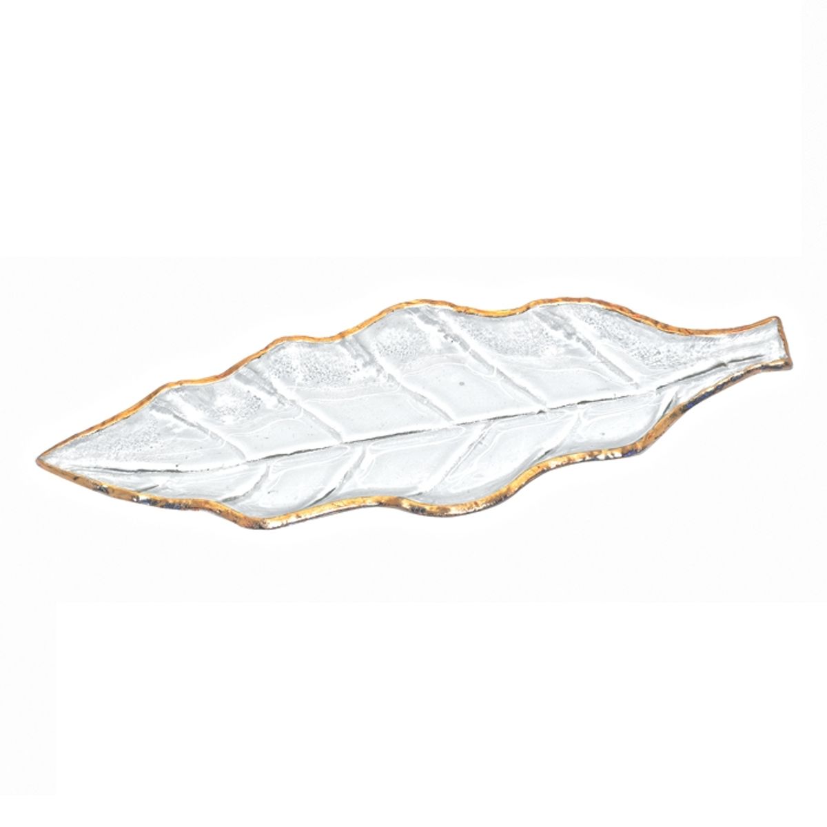 MSA MUEBLES SANTA ANA - Bandeja Hoja 31 Cm S  Frederick Gold