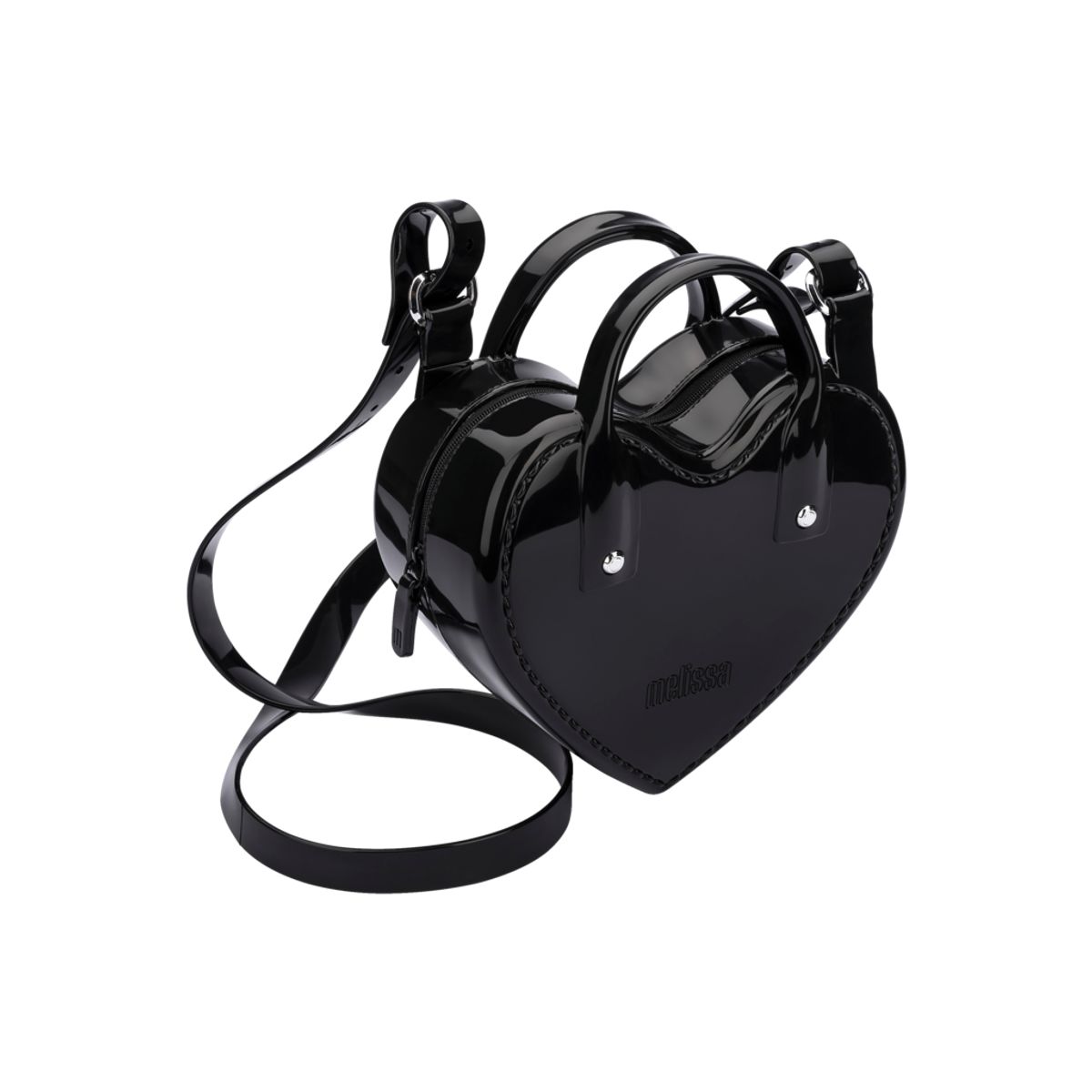 MELISSA - Cartera Melissa Heartbeat Bag Negro