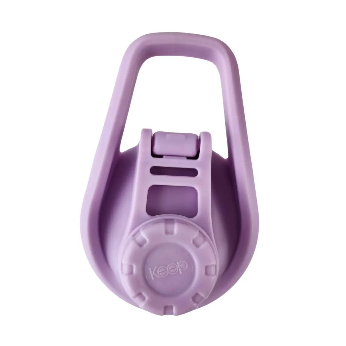 KEEP - Botella Keep 470mL Vidrio Protector Agua Deportes Outdoor Lila