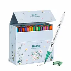 OHUHU - Maui 120 Marcadores A Base De Agua (estuche Verde)