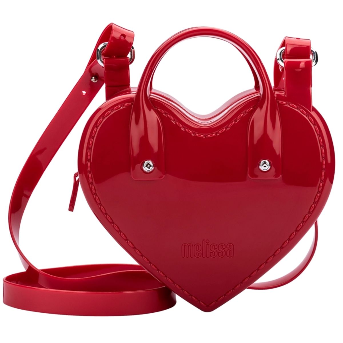 MELISSA - Cartera Melissa Heartbeat Bag Rojo
