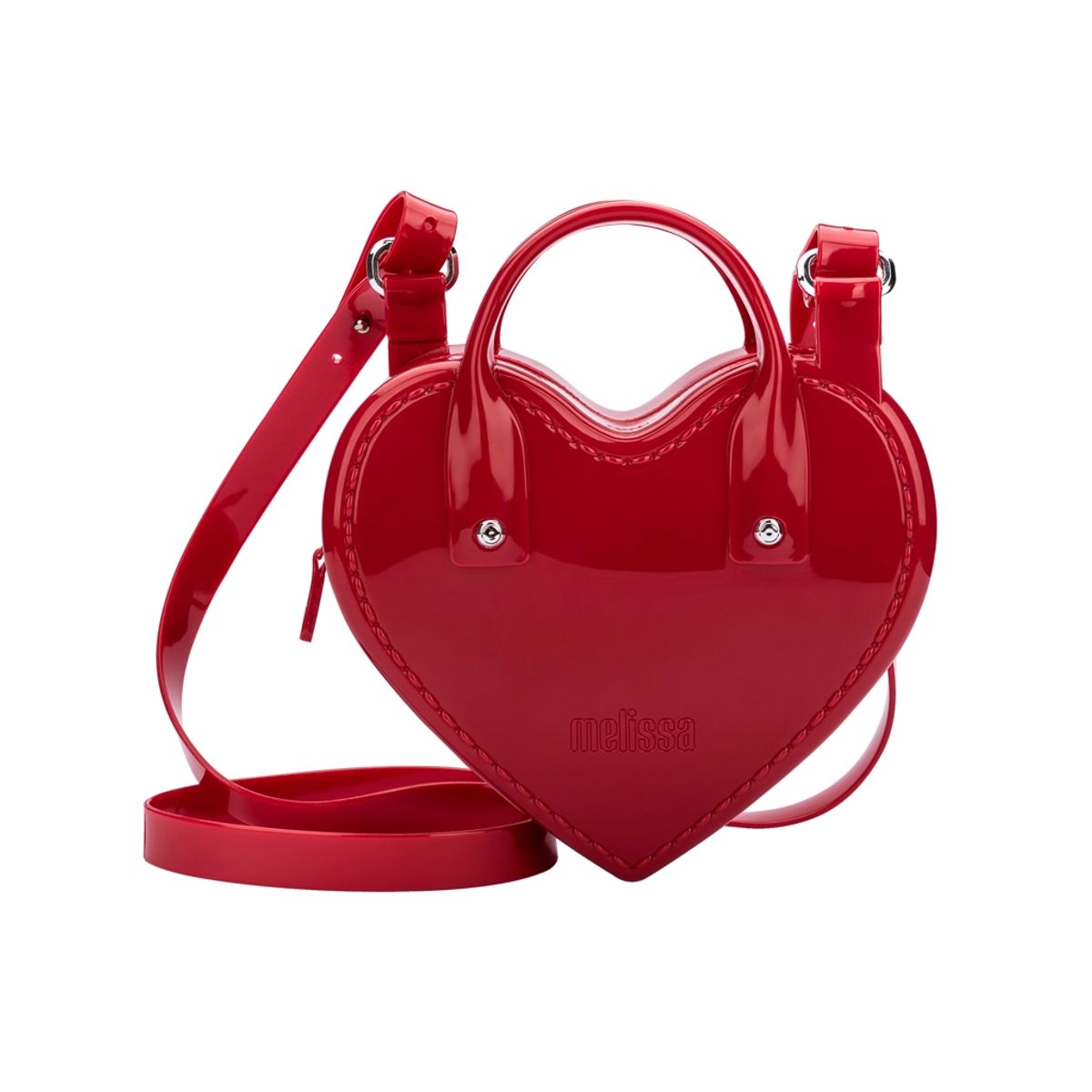 MELISSA - Cartera Melissa Heartbeat Bag Rojo