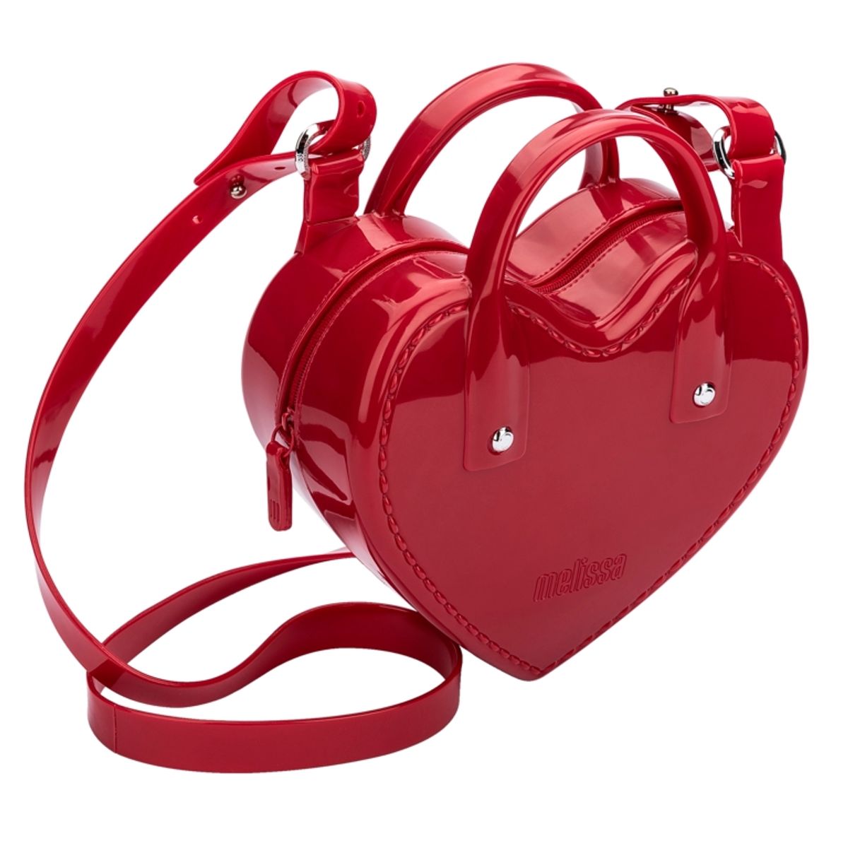 MELISSA - Cartera Melissa Heartbeat Bag Rojo