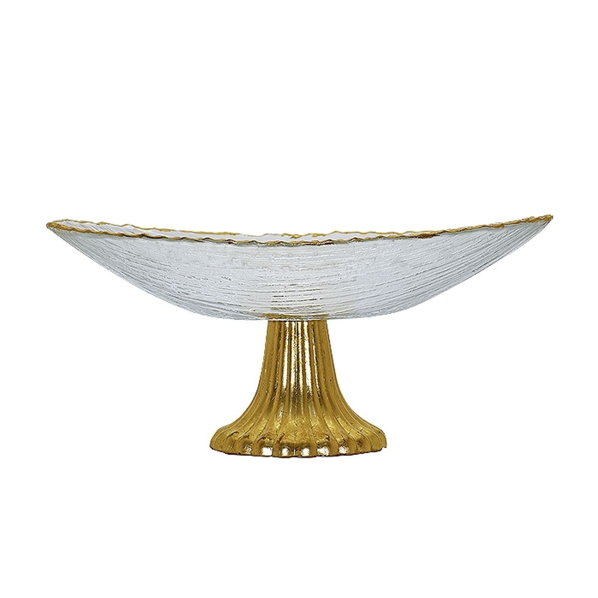GENERICO - Centro Mesa con Pie Frederick Gold