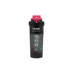 KEEP - Botella Sport Shaker 700ml Outdoor Gym Gimnasio Sport Rosa