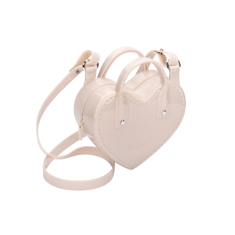 MELISSA - Cartera Melissa Heartbeat Bag Beige