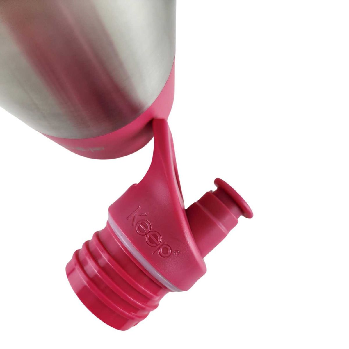 KEEP - Botella Metalica Keep 600mL Keep Bebidas Deporte Rosa