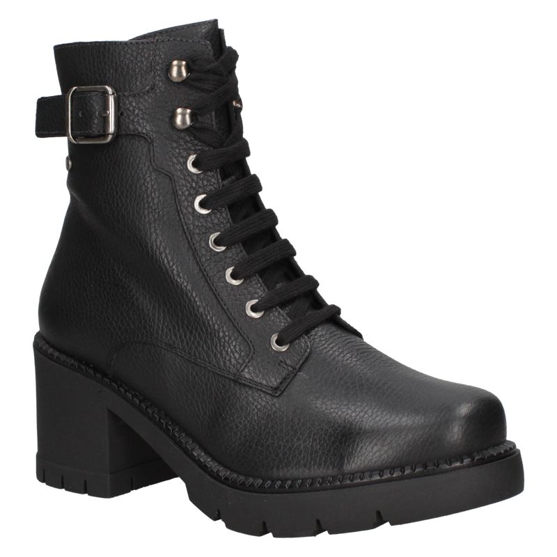 POLLINI - Botín Casual Mujer Negro Pollini