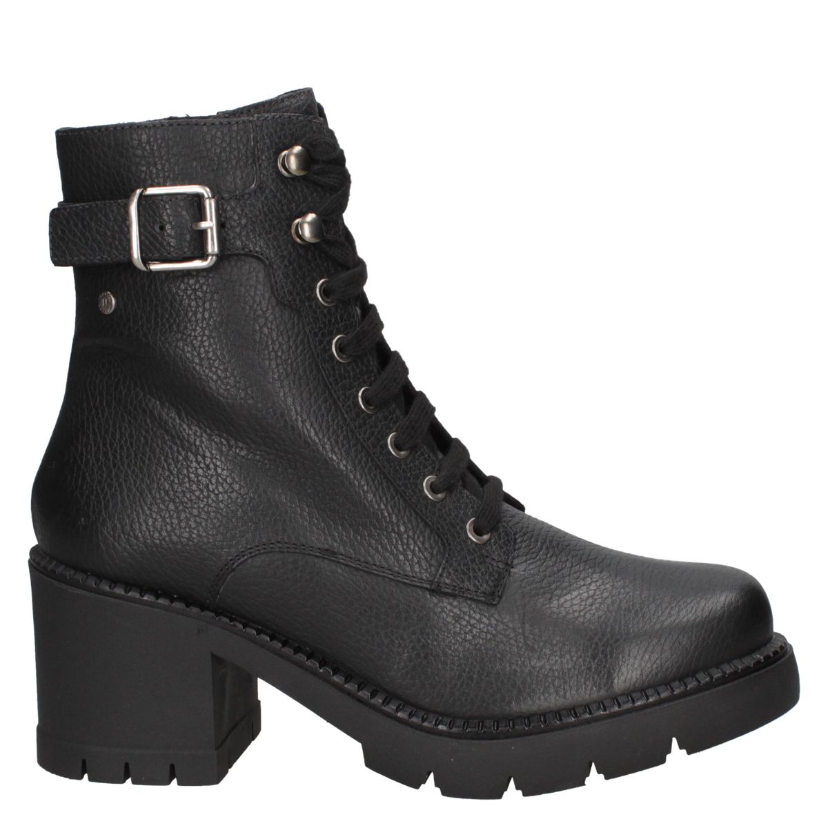 POLLINI - Botín Casual Mujer Negro Pollini