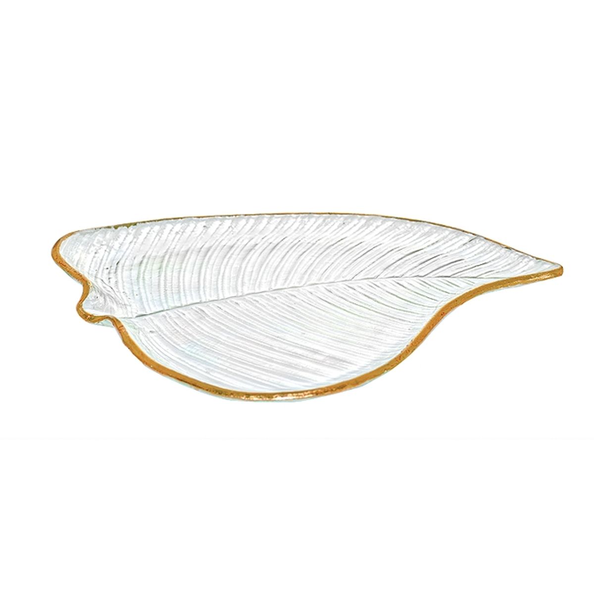 MSA MUEBLES SANTA ANA - Bandeja Hoja Frederick Gold