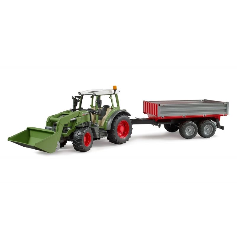 BRUDER - BRUDER 02182 FENDT VARIO 211 WITH FRONTLOADER AND TIPPING