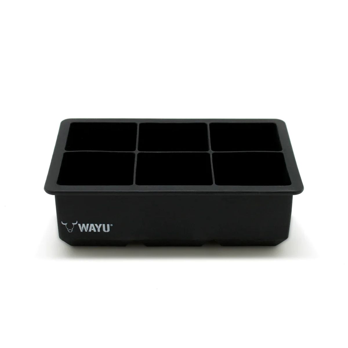 WAYU - Cubeta De Hielo Molde Silicona Wayu Grande Para 6 Cubos