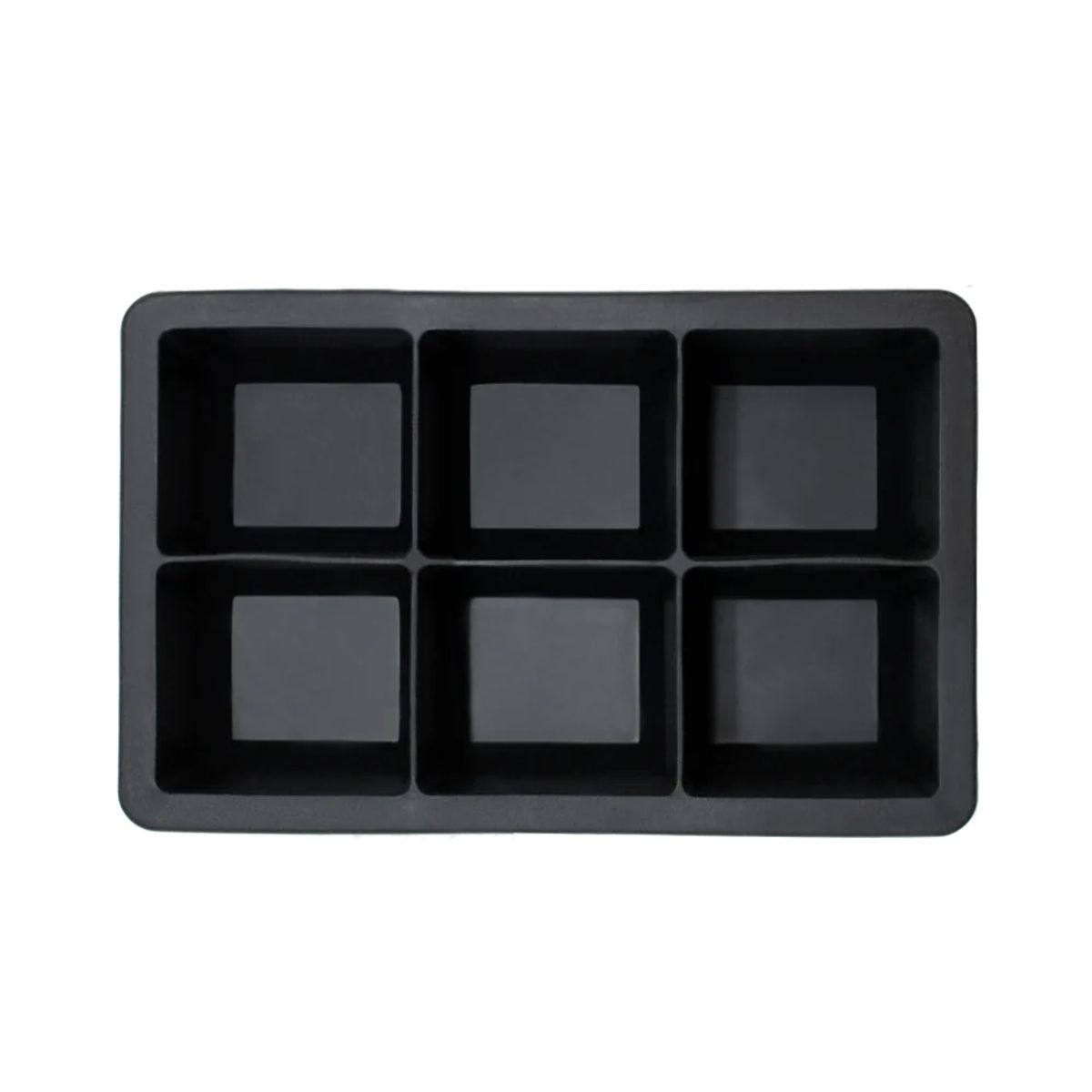 WAYU - Cubeta De Hielo Molde Silicona Wayu Grande Para 6 Cubos