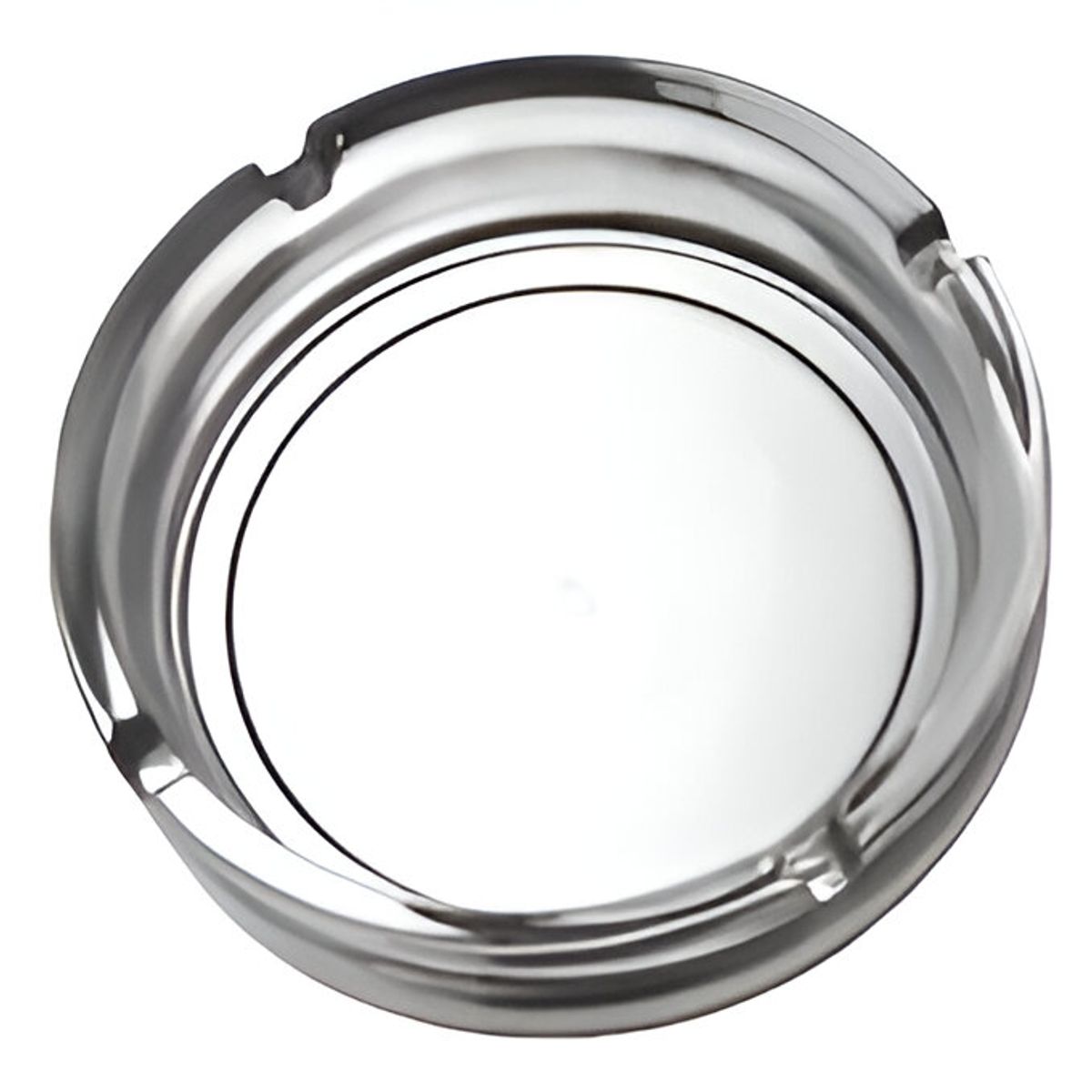 ALLEGRA - Cenicero Circular de Vidrio Allegra 11 cm Diametro Cigarillo