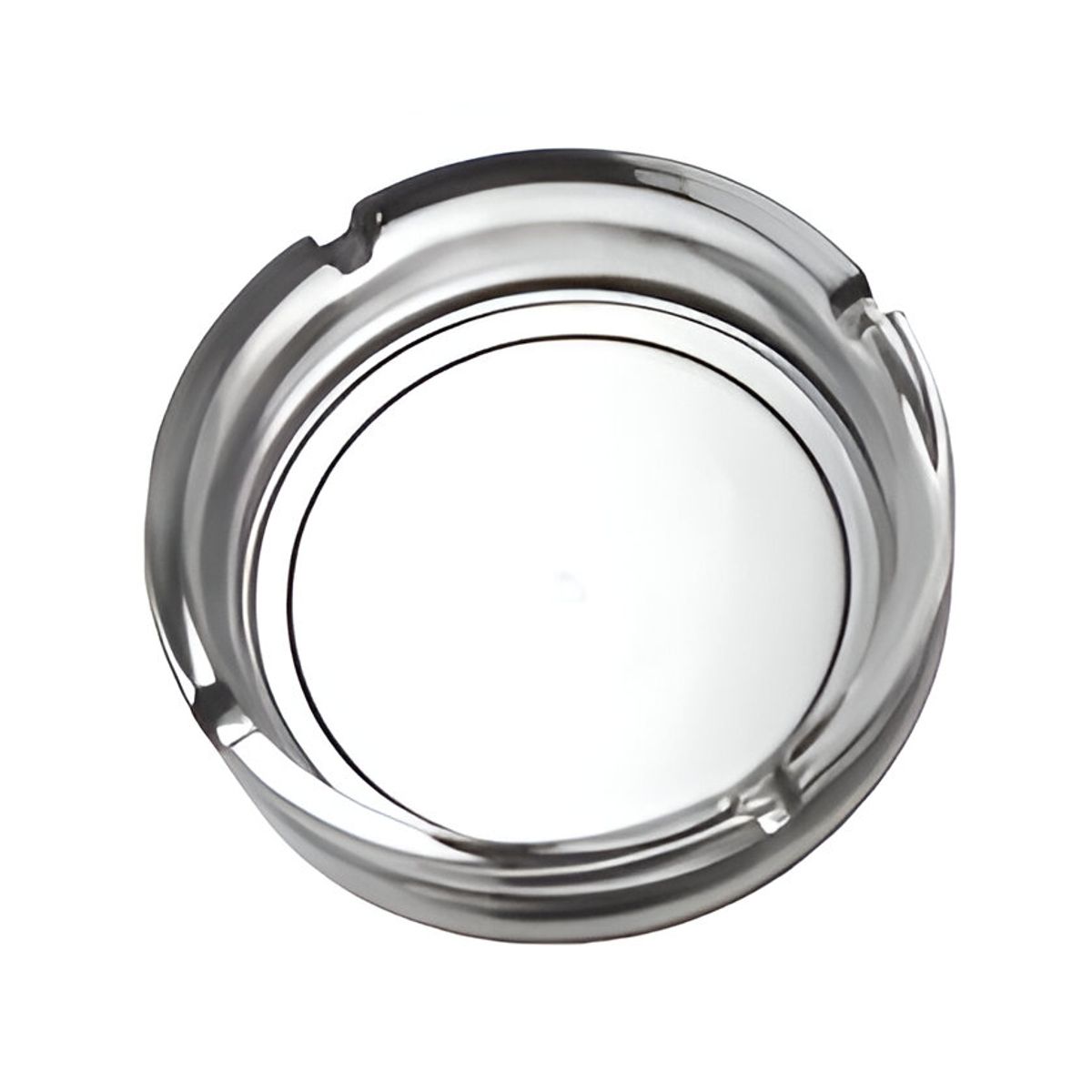ALLEGRA - Cenicero Circular de Vidrio Allegra 11 cm Diametro Cigarillo