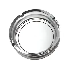 ALLEGRA - Cenicero Circular de Vidrio 11 cm Diametro Cigarillo
