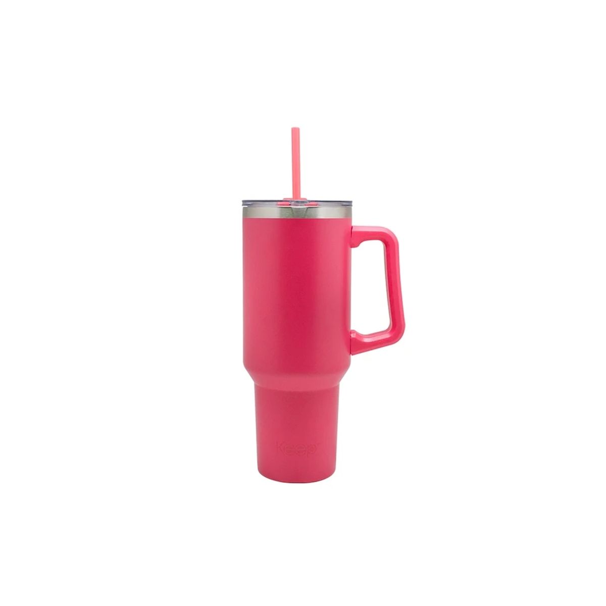 KEEP TITANIO - Mug Termico Portatil Acero Inoxidable 1180 Ml Rosa