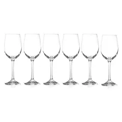 WAYU - Set 6 Copas Vino 685mL Coctel Cristal Bar Ocaciones