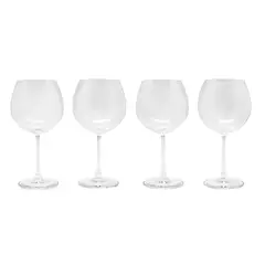 WAYU - Pack 4 Copas de Cristal Para Aperitivo 640mL Coctel
