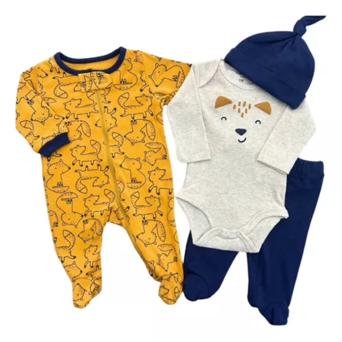 TEDMIMAK - Pack Ajuar Bebe Niño Y Niña 100% Algodon Tedmimak