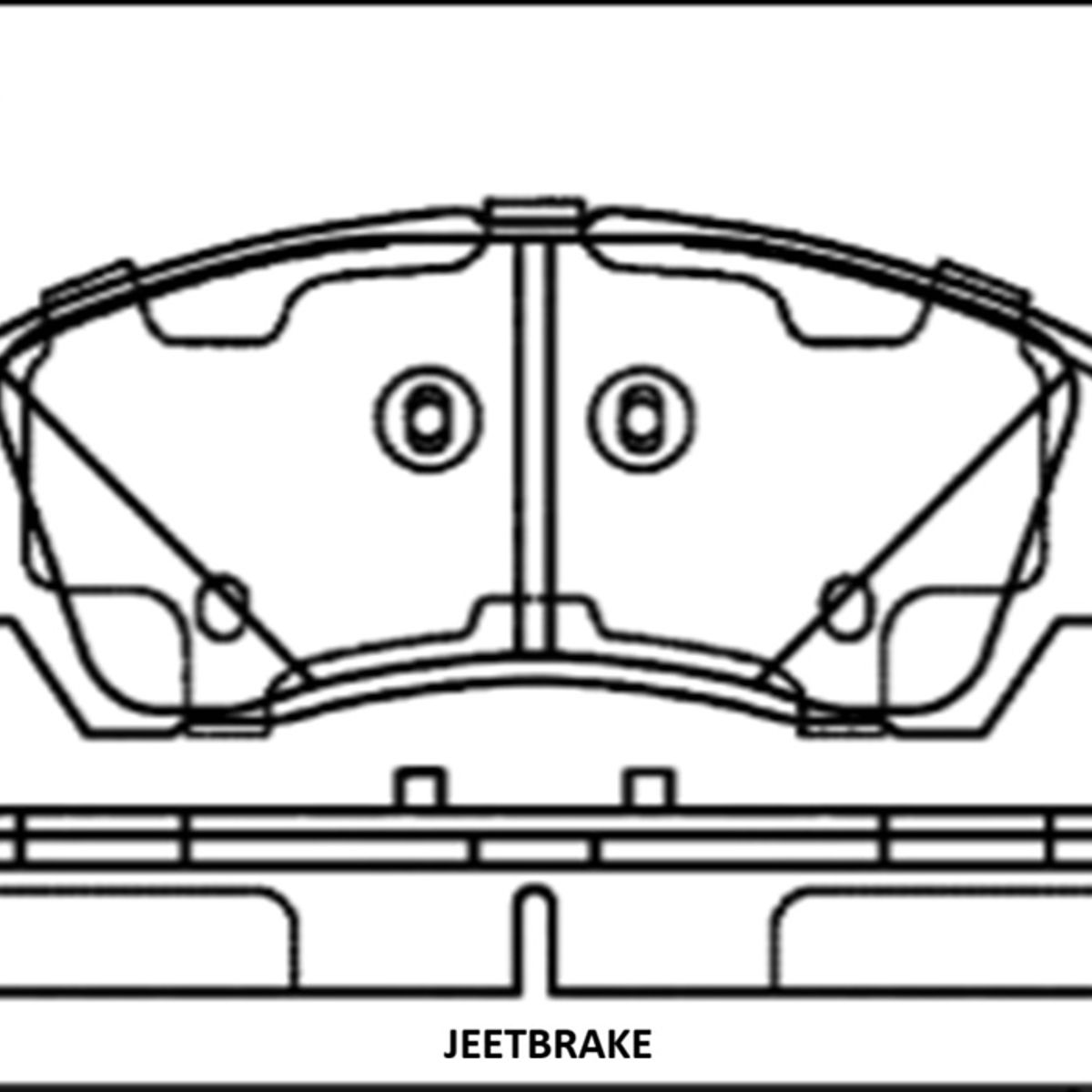 GENERICO - Pastillas De Frenos Delanteras Hyundai Grand i10  2013-2022