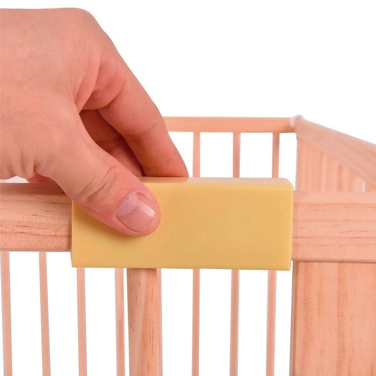 GENERICO - Corral Madera 6 Lados - 1 Puerta - 90x70cm X 4 Lados -sl131