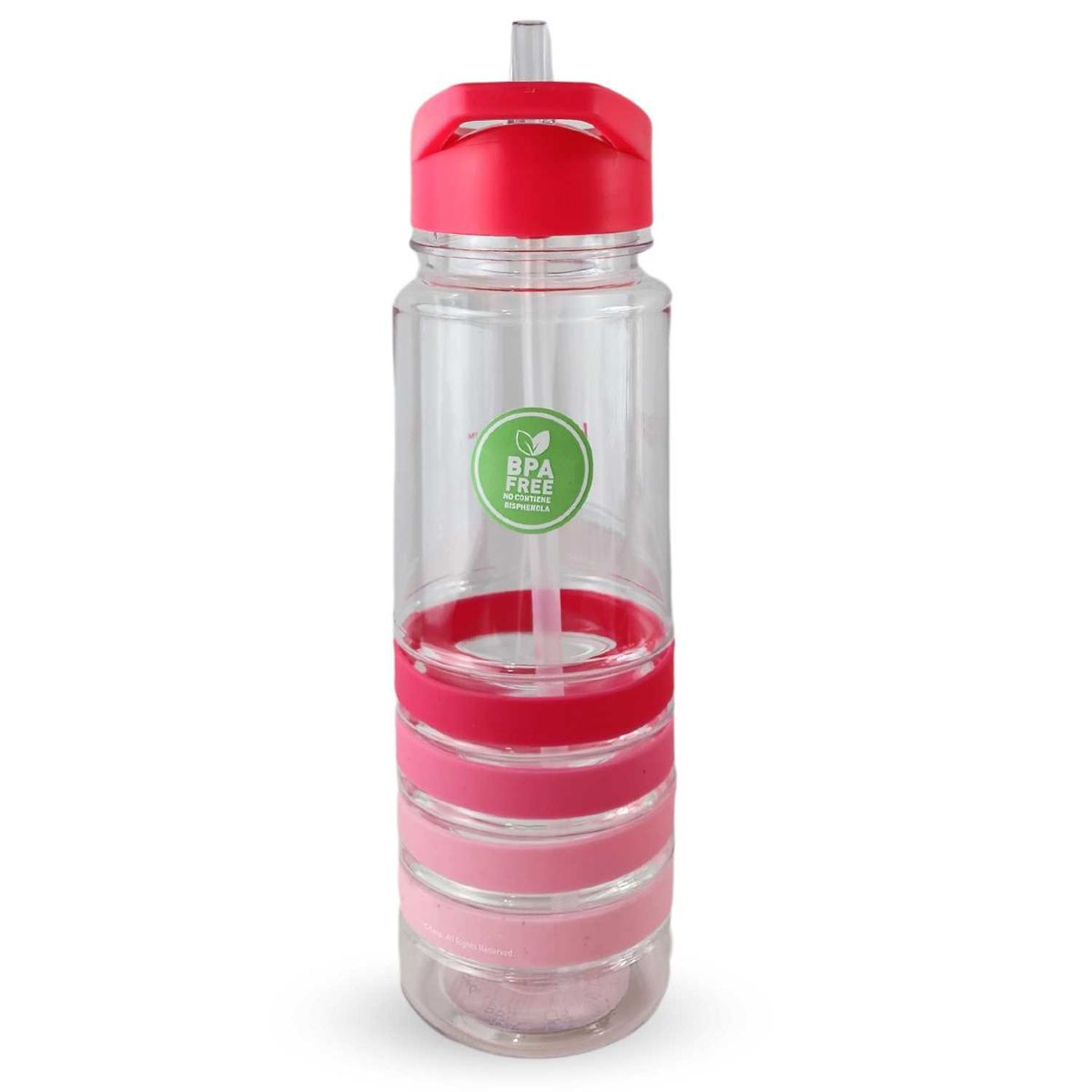 KEEP - Botella Keep Bandas es 750mL Agua Bebidas Rosa