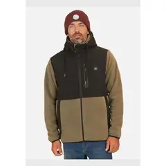 RIP CURL - Poleron Micropolar Grefel Verde hombre
