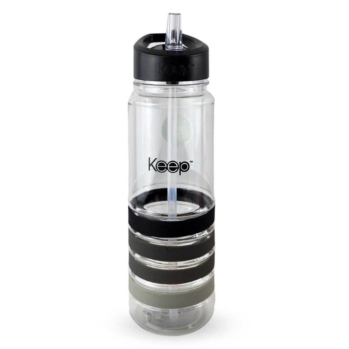 KEEP - Botella Keep Bandas es 750mL Agua Bebidas Negro