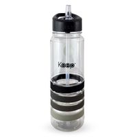 Botella Bandas es 750mL Agua Bebidas Negro