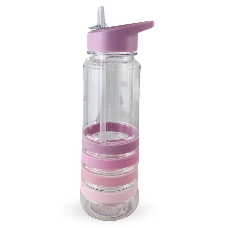 KEEP - Botella Keep Bandas Colores 750 ml Agua Bebidas Deporte Violeta